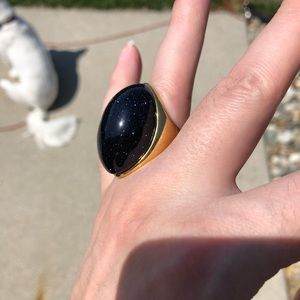 Brand new handmade authentic sunstone ring size 9